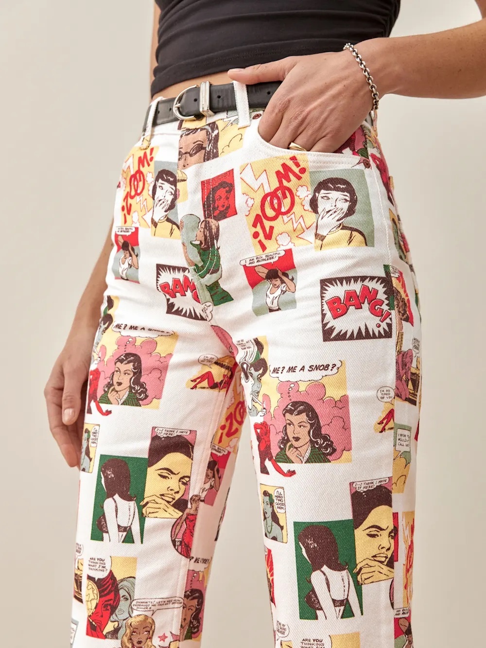 NWT! Reformation Comic High Rise Straight Jeans